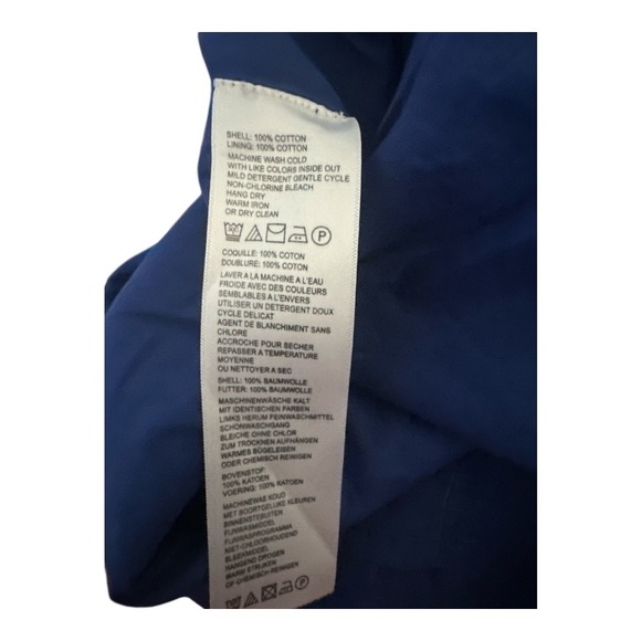 Tommy Bahama Blue Fiesta Lights Sheath Sundress, Large - Picture 6 of 7